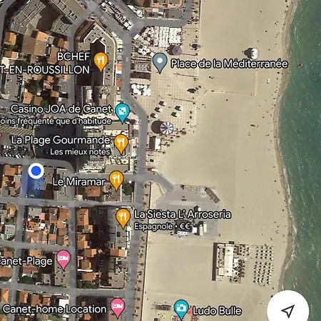 Lejlighed Studio Au Coeur De Canet-Plage, A 1 Min A Pied De La Plage *